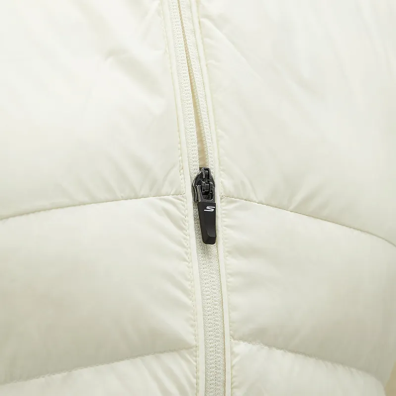 Skechers Basic Sports Series Down Jackets Women's Marshmallow White/0074-4