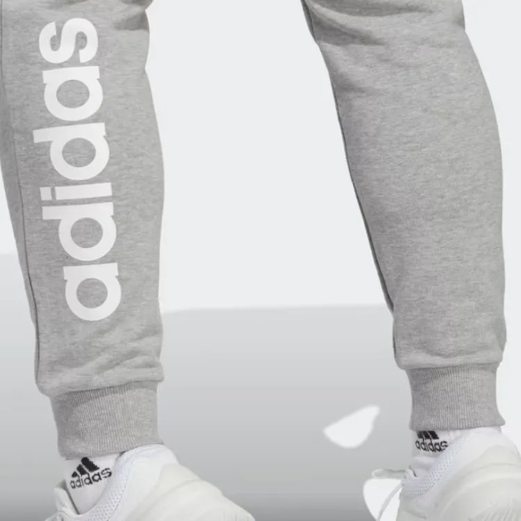 Adidas Free Shipping With AdiClub Essentials Linear French Terry Cuffed Pants-4