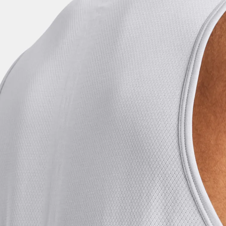 Under Armour Vanish Elite Seamless Tank Top Men's White-5
