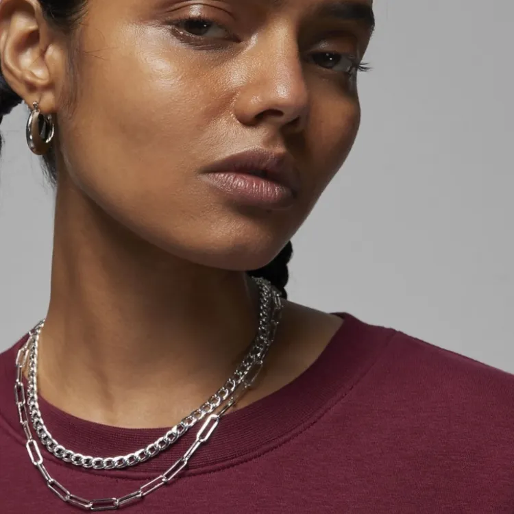JORDAN Brooklyn 'Cherrywood Red*/White' Sweatshirt-4