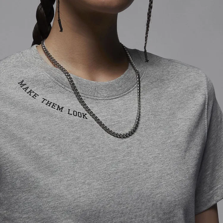 Jordan T Shirt Women's Dark Gray-3