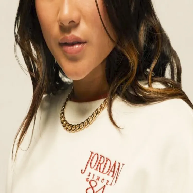 Jordan Sweatshirt Women's White-4