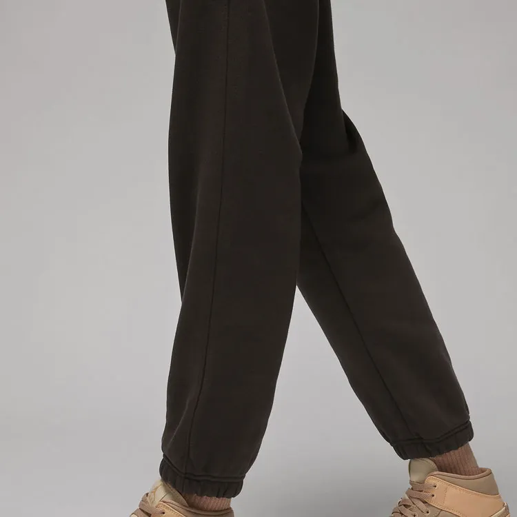 Jordan Brooklyn Brooklyn Fleece Knitted Sports Pants Women's Brown-4