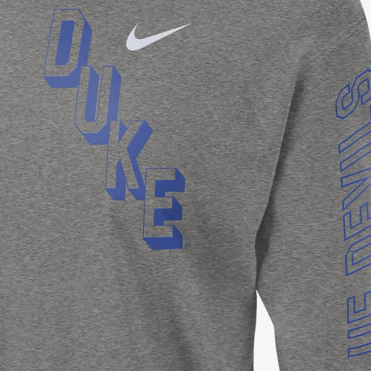 Nike Duke Heritage Women's Nike College Boxy Crew Neck T Shirt-3