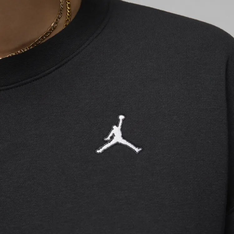 Jordan Brooklyn Sweatshirts Women's Black-3