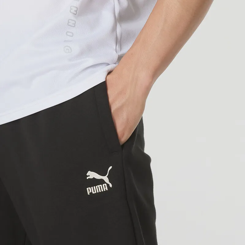 PUMA Casual Pants Unisex Black-5