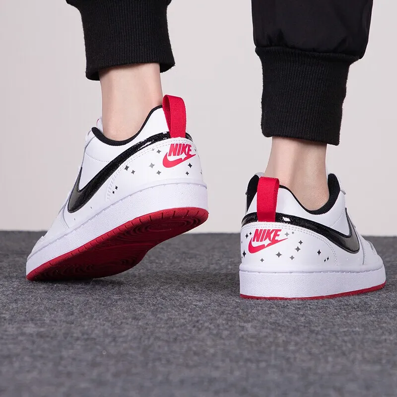 Nike Court Borough 2 SE White Very Berry GS-1