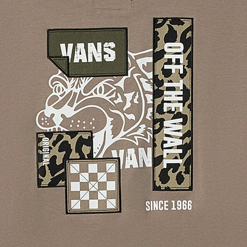 Vans Sweatshirt Unisex Light Umber-4