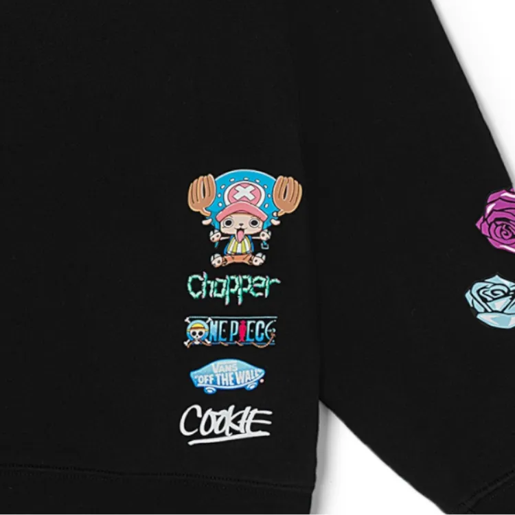 One Piece X Vans Sweatshirts Unisex Black-3