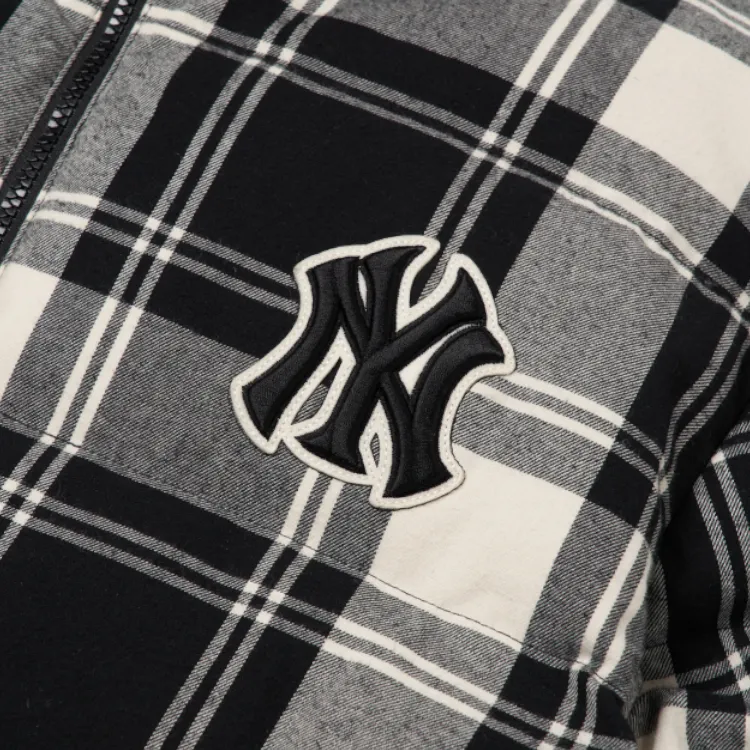 MLB New York Yankees Puffer Jackets Unisex Black-2