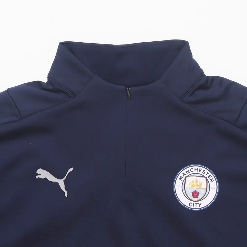 PUMA Manchester City F.C. Sweatshirts Men Blue-2