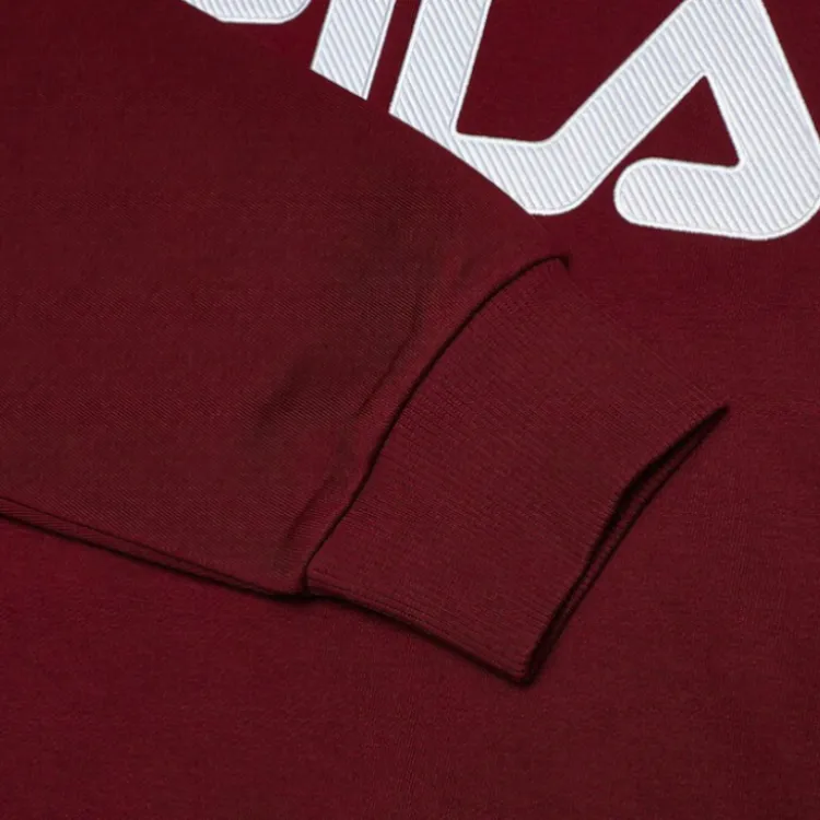 FILA Sweatshirt Unisex Syrah Wine Red-3