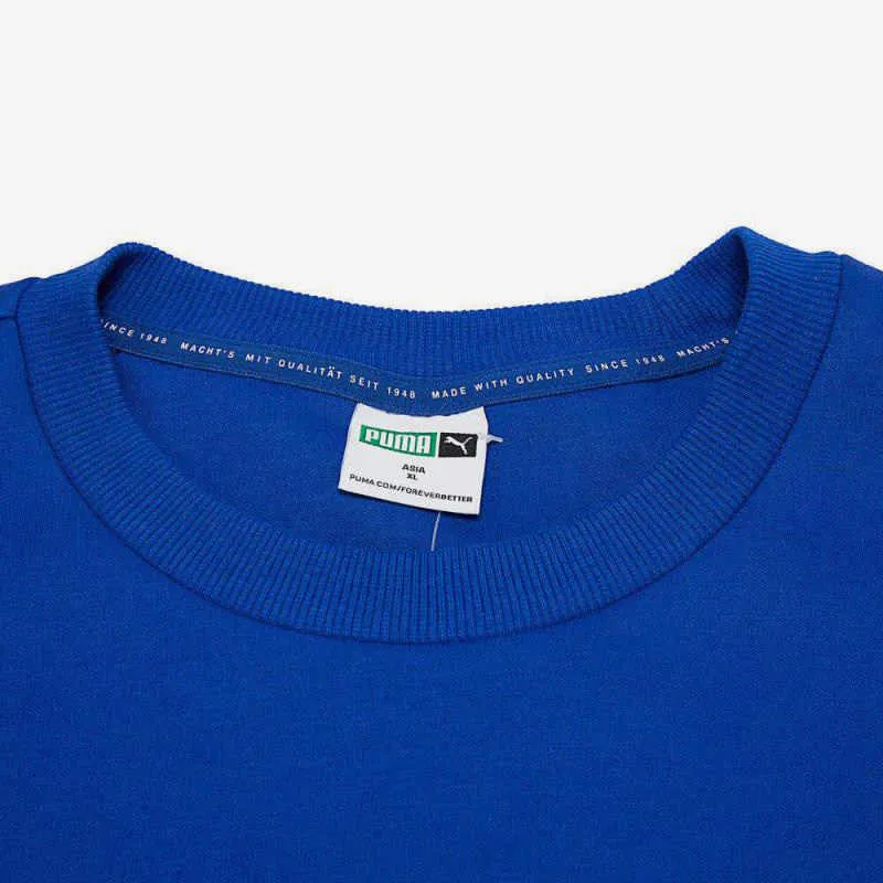PUMA Sweatshirts Men Blue White-2