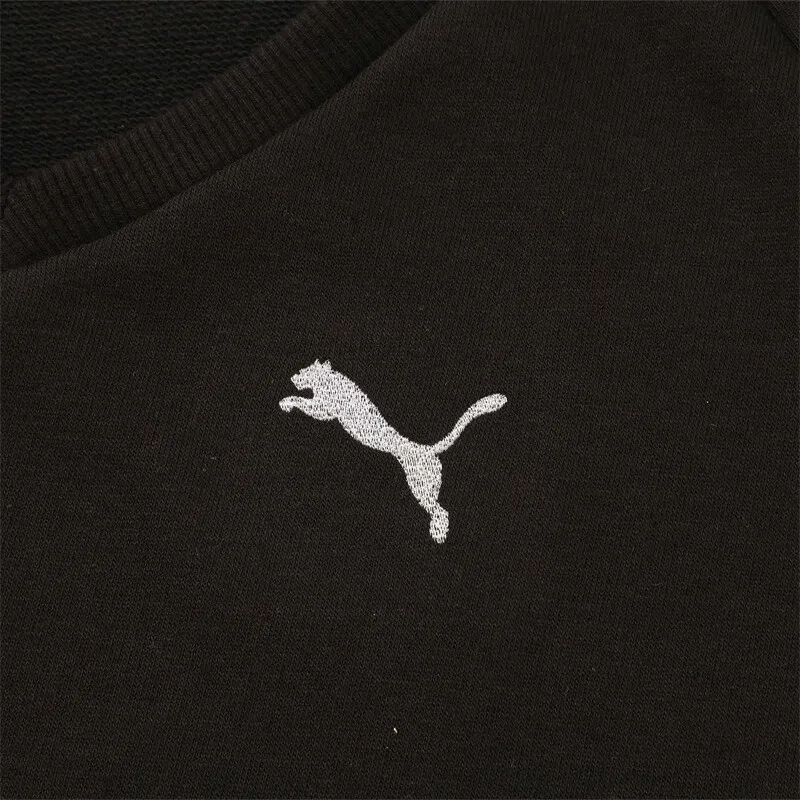 PUMA Sweatshirts Women's Black-3