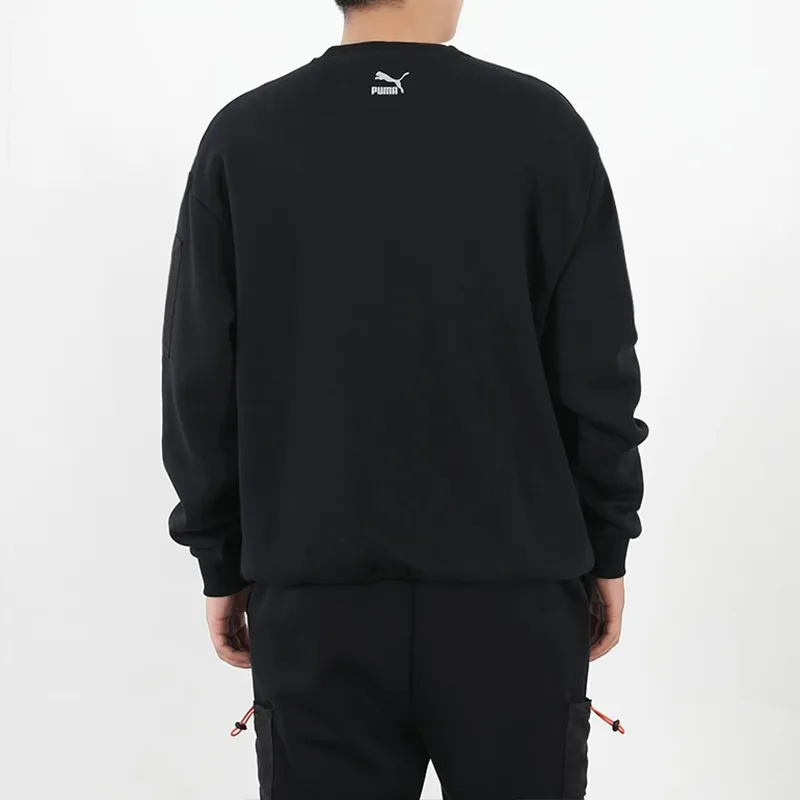 PUMA Sweatshirts Men Black-4
