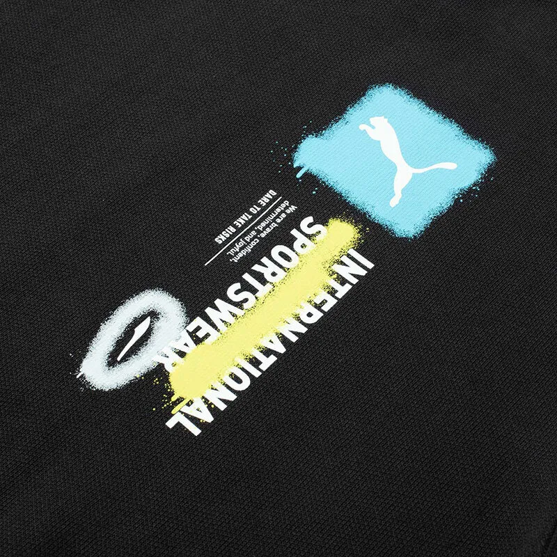 PUMA Sweatshirts Men Black-2