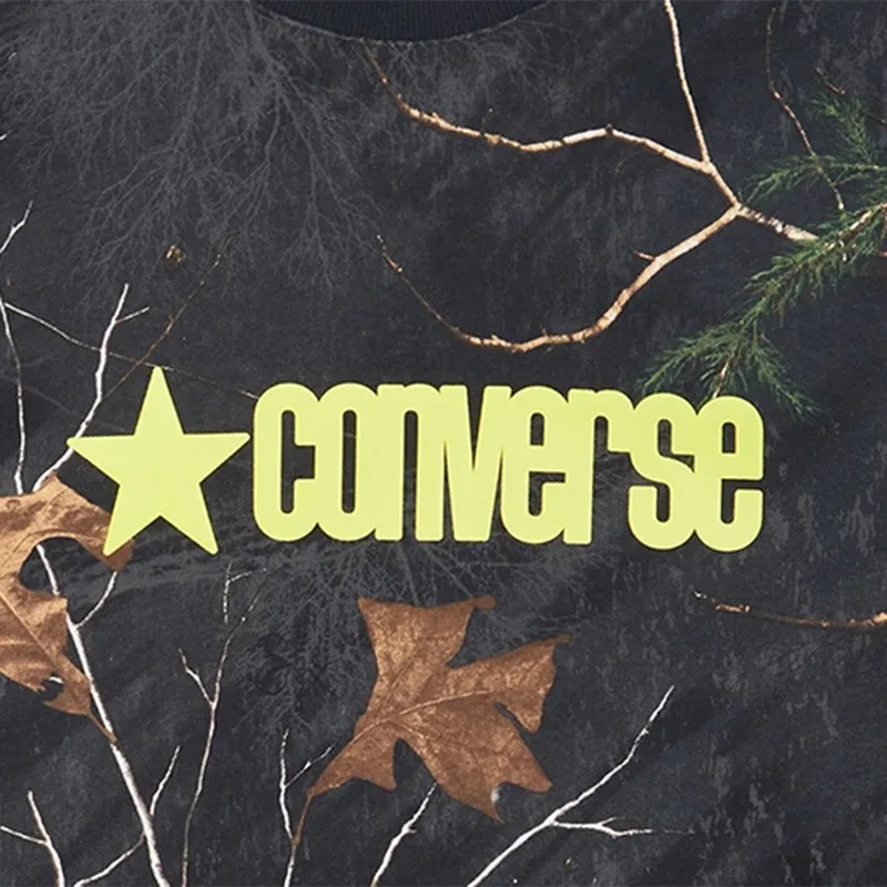 Converse Realtree Sweatshirt Men's Black Camouflage-2