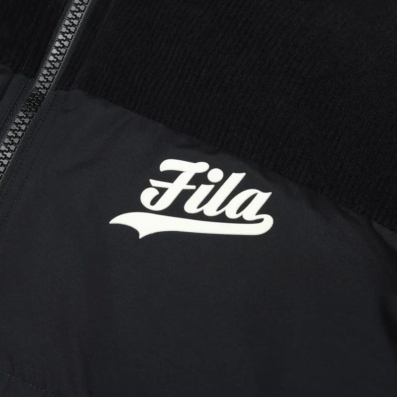 FILA FUSION Down Jacket Men's Jet Black-2