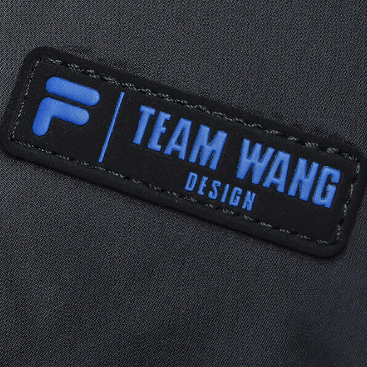 FILA FUSION x TEAM WANG Design Down Jacket Unisex Jet Black-2