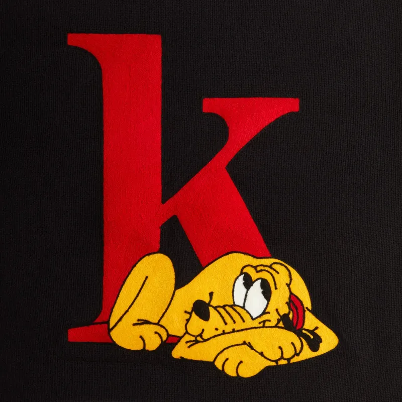 KITH For Mickey & Friends Pluto K Crewneck Sweater-2