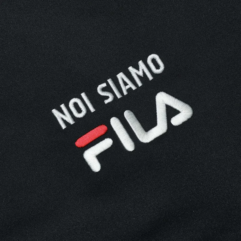 FILA FUSION CNY Fusion Puffer Jackets Men Pitch Black-2