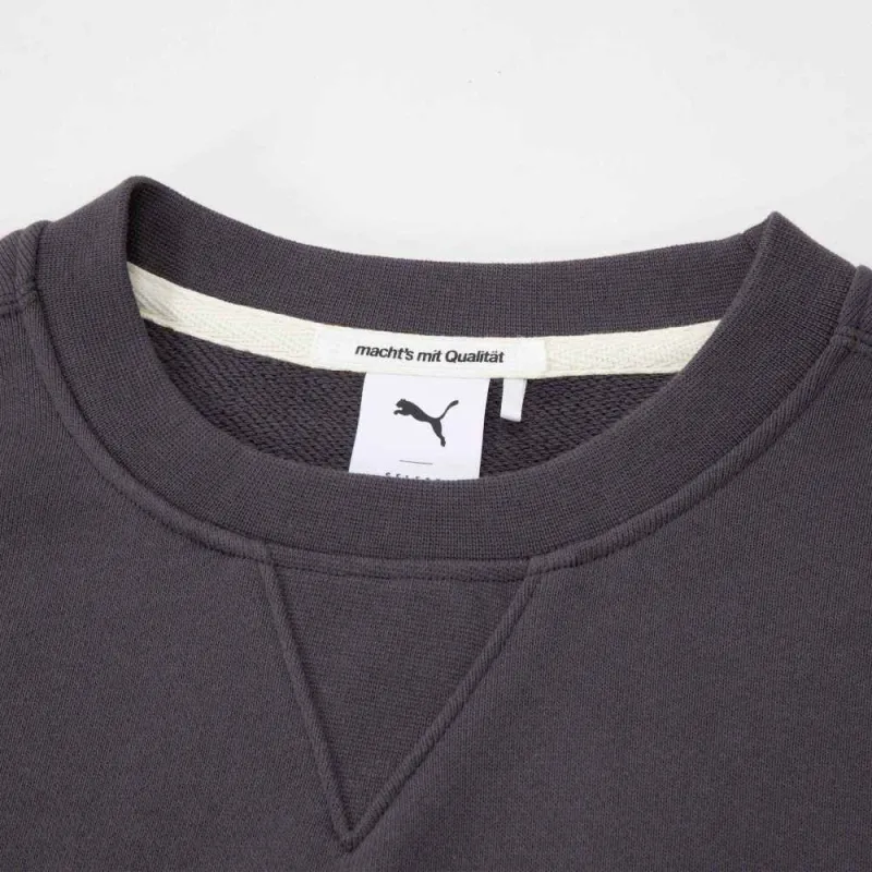 PUMA Sweatshirts Unisex Charcoal Black-2