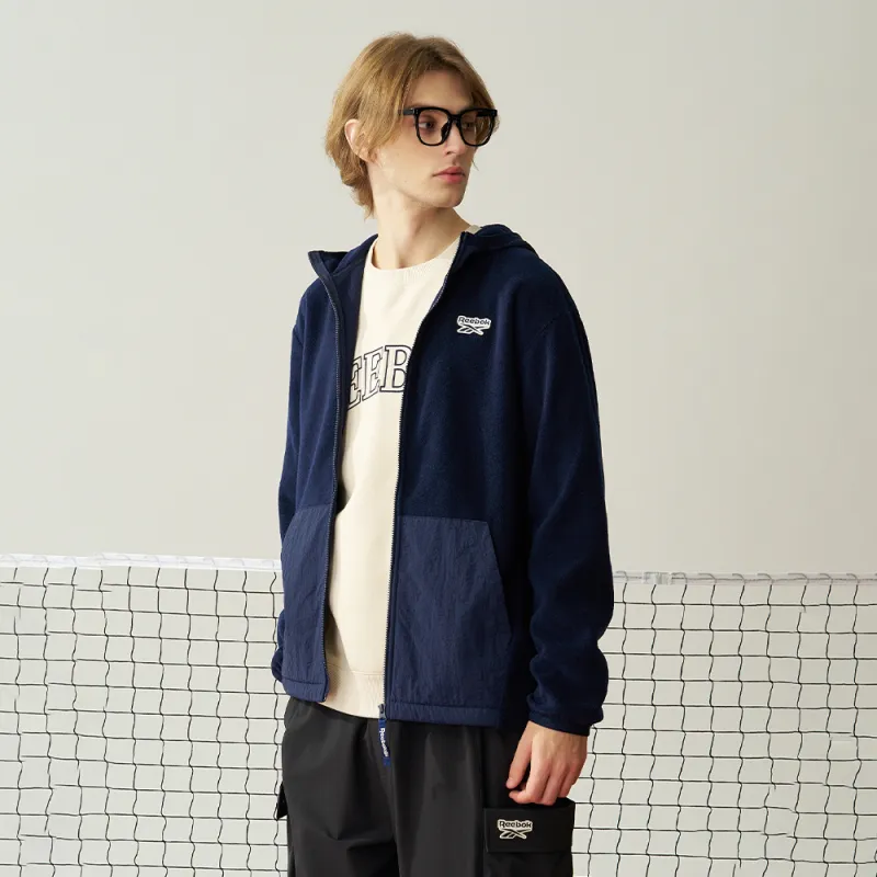 Reebok Jackets Coats Unisex Navy Blue-3