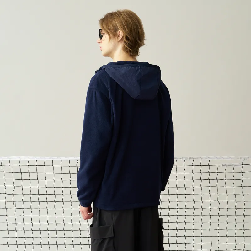Reebok Jackets Coats Unisex Navy Blue-4