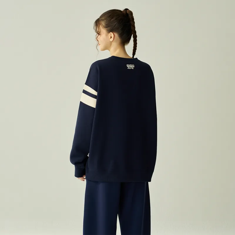 Reebok Sweatshirt Unisex Navy Blue-4