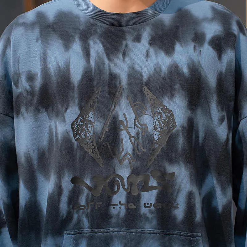 Vans Sweatshirt Unisex Blue Tie Dye-2