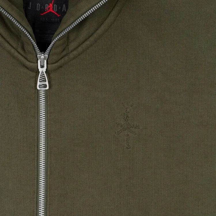 Jordan x Travis Scott Jackets Coats Men's Army Green-3