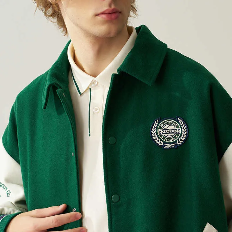 Reebok Jacket Unisex Dark Green-2
