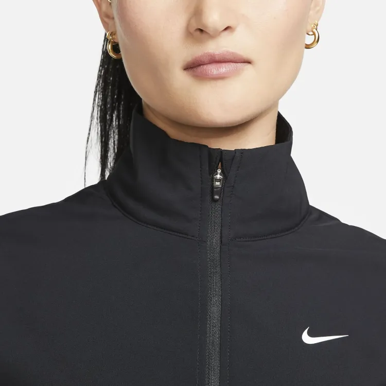 Nike Dri-FIT One Women's Woven Jacket Black-3