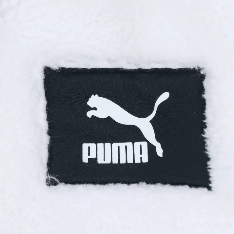 PUMA Velvet Jackets Men White-3
