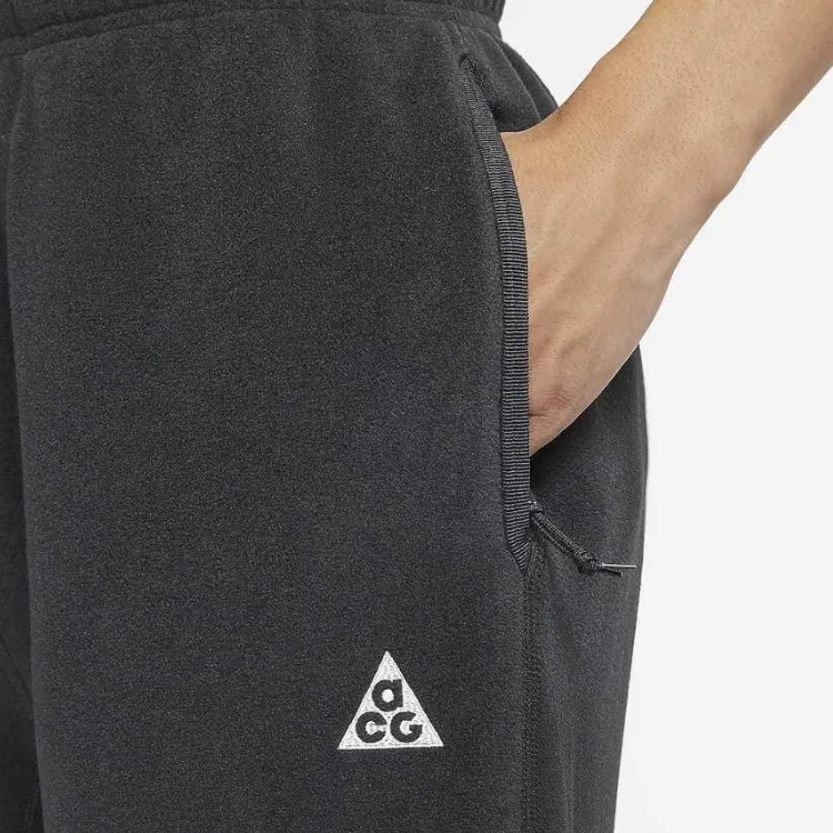 Nike ACG Knitted Sports Pants Men's Gray Black-2