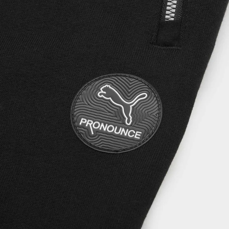 PUMA Knitted Sweatpants Unisex Black-3