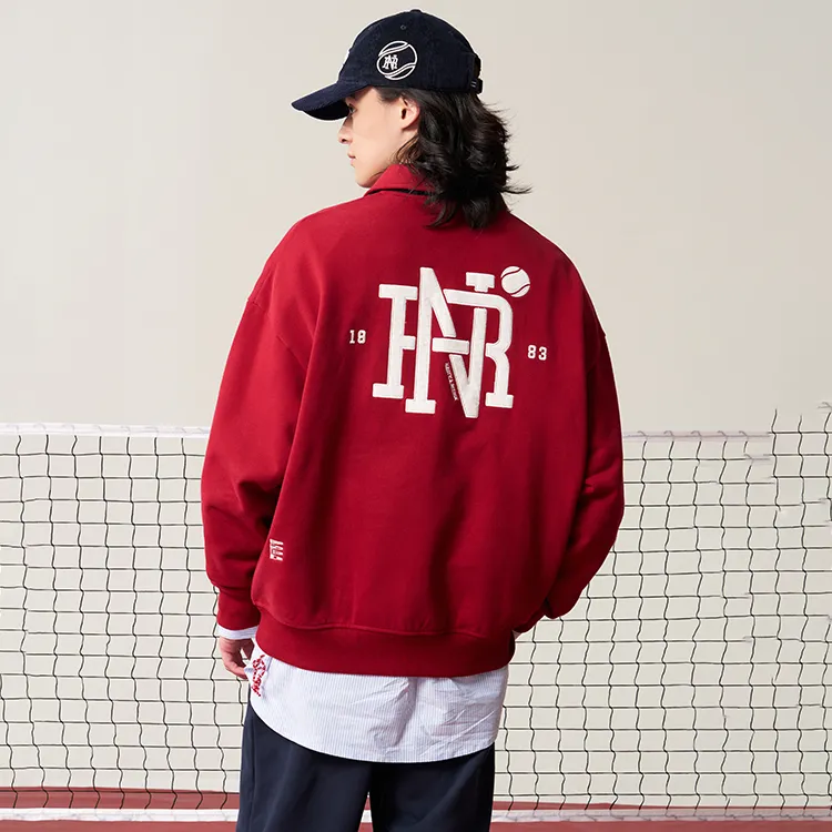 Reebok x Nautica Sweatshirt Unisex Deep Red-5