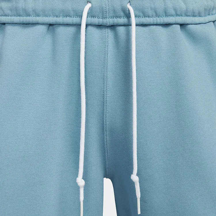 Nike Solo Swoosh Knitted Sweatpants Men's Denim Blue Green/White-4