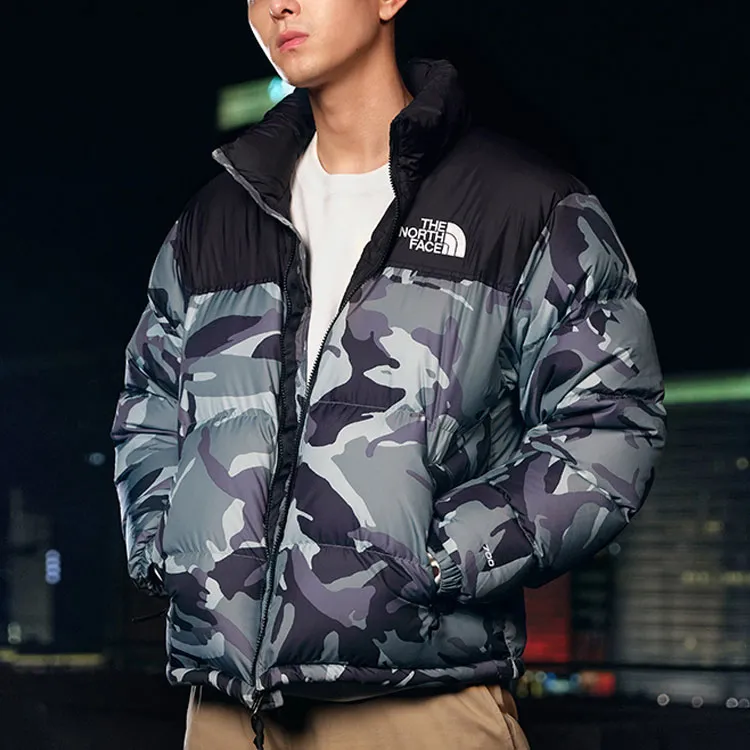 THE NORTH FACE UE Series Down Jacket Winter Men's Green Camouflage-3