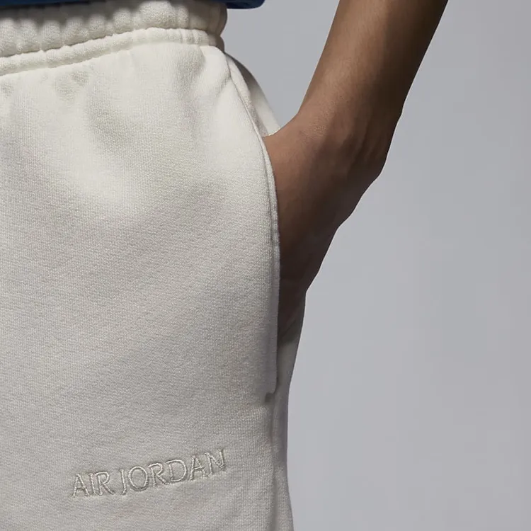 Jordan Jordan Wordmark Wordmark Knitted Sports Pants Men's Sail White-3