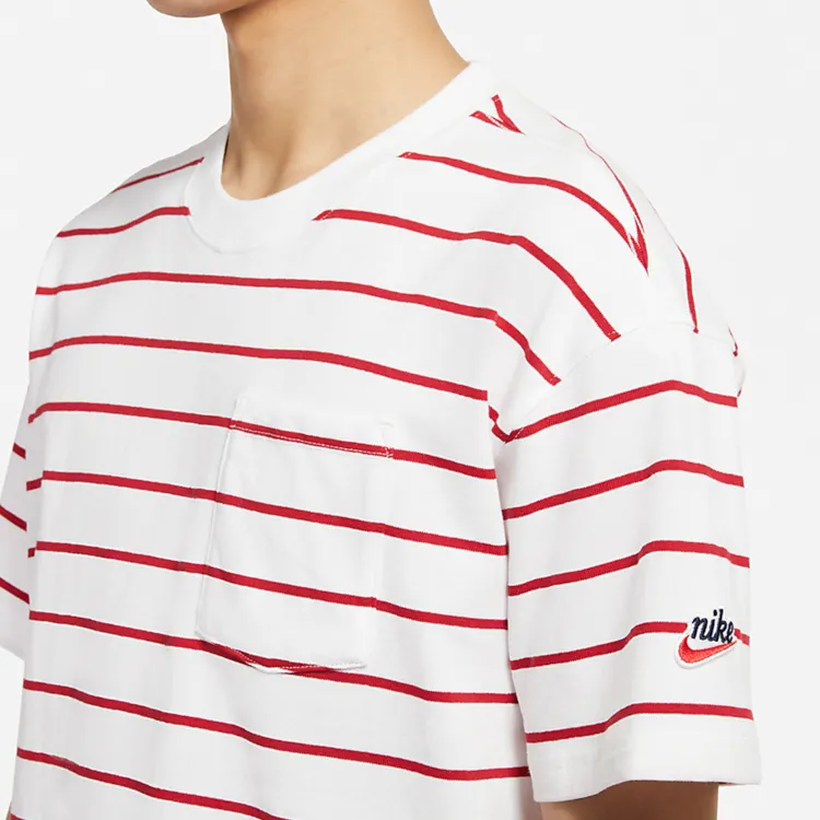 Nike T Shirts Men White-5
