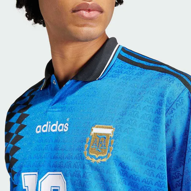 Adidas Argentina 1994 Away Jersey-4
