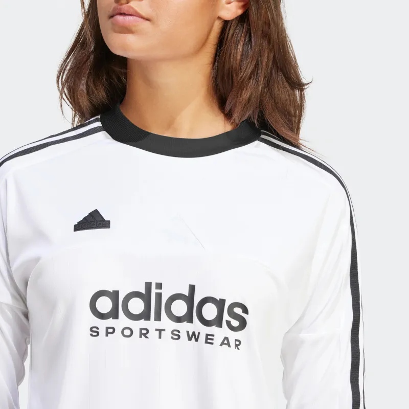 Adidas Raglan Sleeve T Shirt Women's White-4