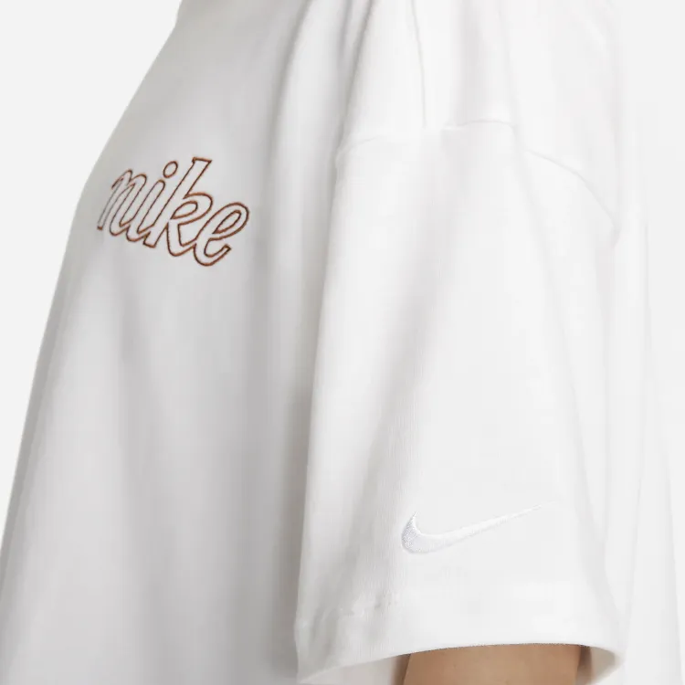 Nike T Shirts Women's White-3