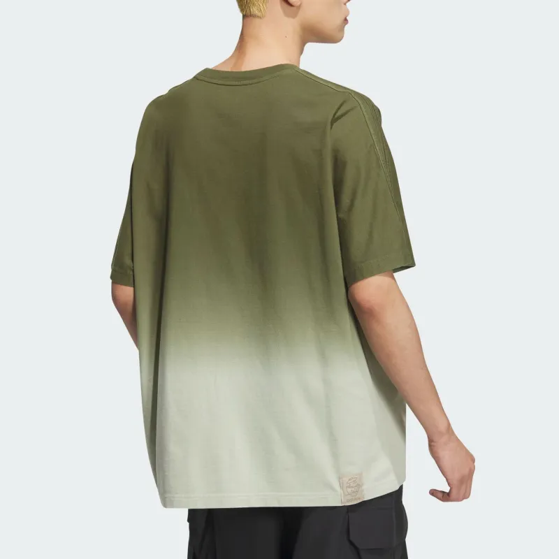 Adidas Originals TOC SHORT SLEEVE TEE T Shirt Unisex Wild Pine/Halo Green-2