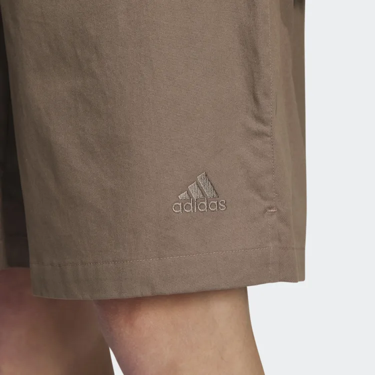 Adidas x SEEBIN SS23 Casual Shorts Men's Light Gray Brown-4