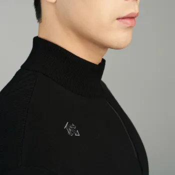 DESCENTE GOLF PRO Sweater Men's Black