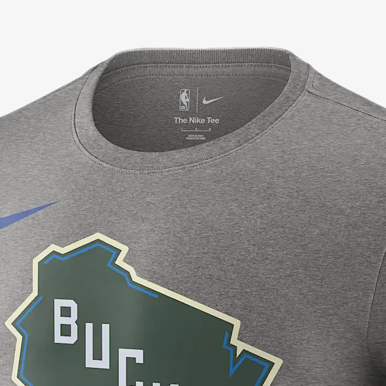 Nike Milwaukee Bucks Essential City Edition Men's Nike Nba T Shirt-2