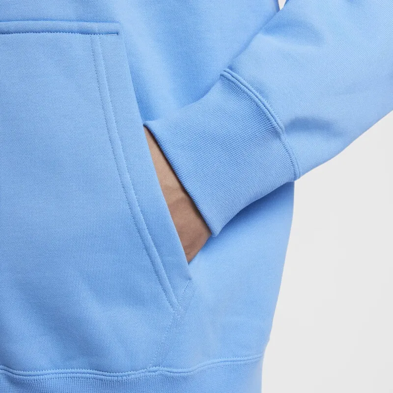 Nike Solo Swoosh Zip Up Drawstring Hoodie-4