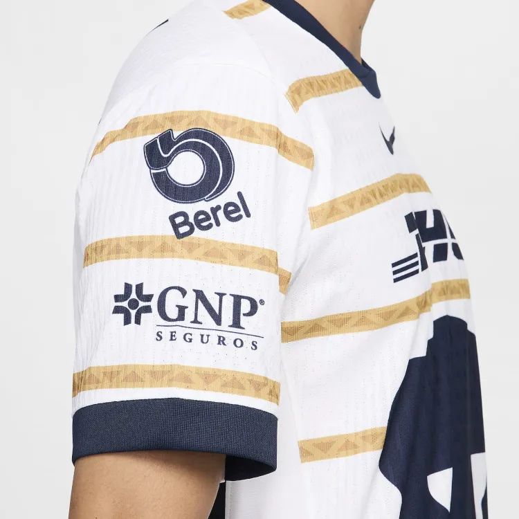 Nike Pumas Unam 2024/25 Match Home Men's Nike Dri-FIT Adv Soccer Authentic Jersey-2